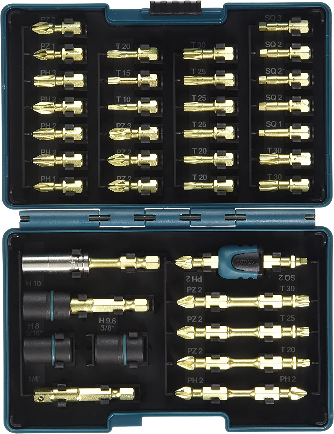 Набор бит 38 шт Impact Gold Makita B-54536 Набор бит 38 шт Impact Gold Makita B-54536