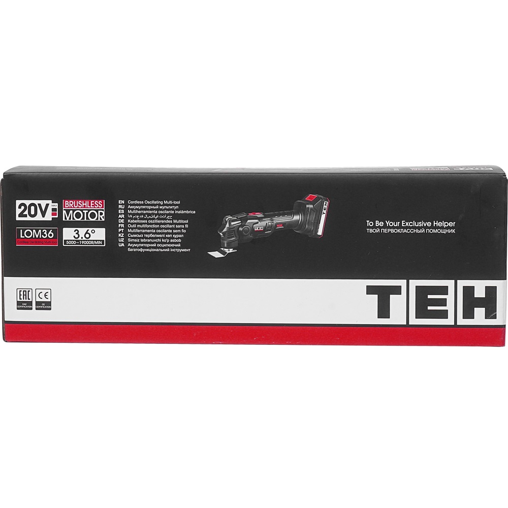Мультитул аккумуляторный 20V (без АКБ и ЗУ) TEH LOM36