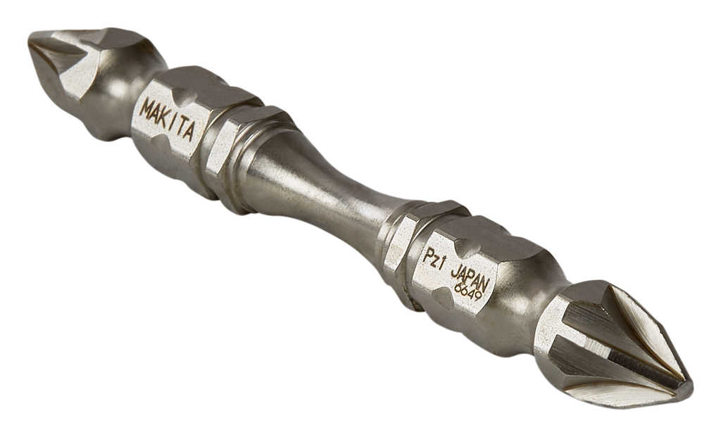 Биты двусторонние Silver Torsion PZ3, 85 мм, E-form (MZ), 3 шт Makita B-20731