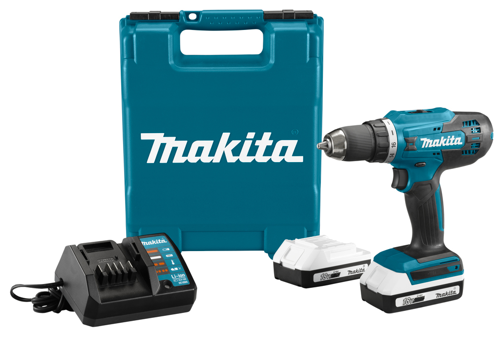 Аккумуляторная дрель-шуруповерт G-Series 18 В Makita DF488DWE