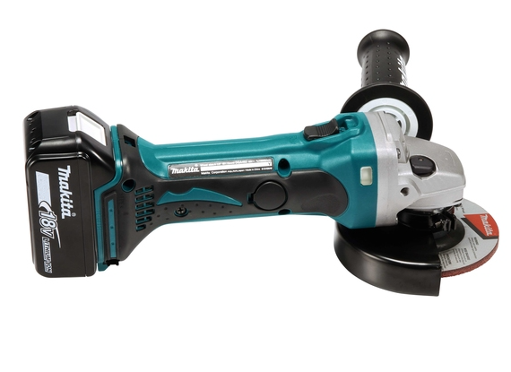 Аккумуляторная угловая шлифовальная машина Makita DGA452RFE