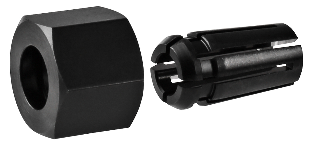 Цанговый зажим 6,35 мм (1/4'') для RP0910, RP1110C Makita 193179-5 Цанговый зажим 6,35 мм (1/4'') для RP0910, RP1110C Makita 193179-5