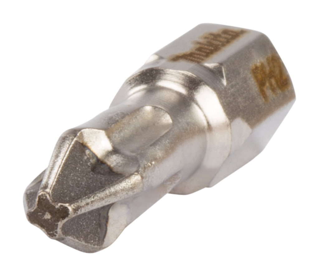 Бита алмазная PH2, 25 мм, E-form (MZ), 3 шт Makita P-38582