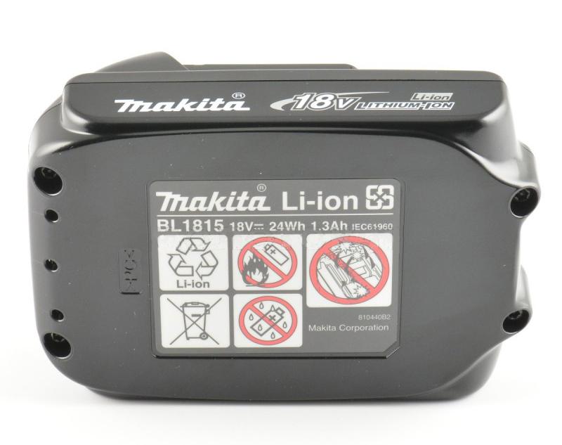 Аккумулятор Li-Ion 18 В 1.3 Ач Makita BL1815 (194513-2)