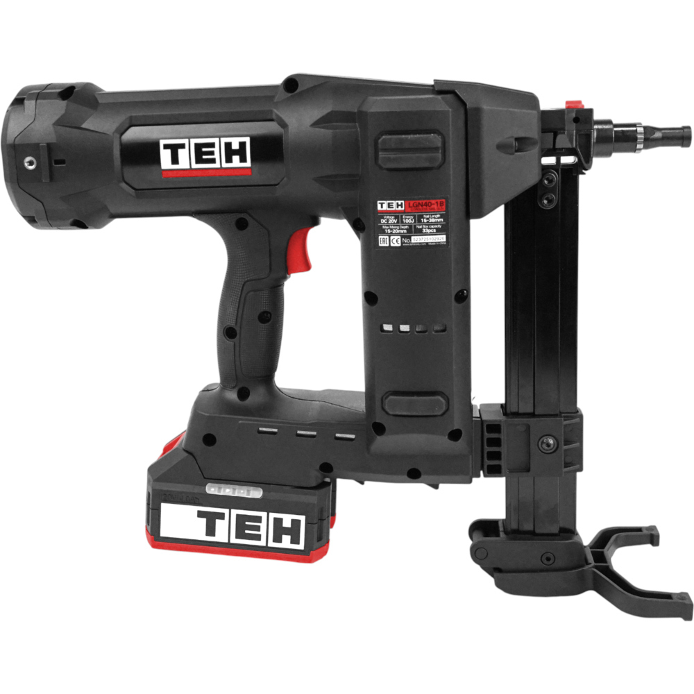 Пистолет гвоздезабивной монтажный аккумуляторный 20V TEH LGN40-1B