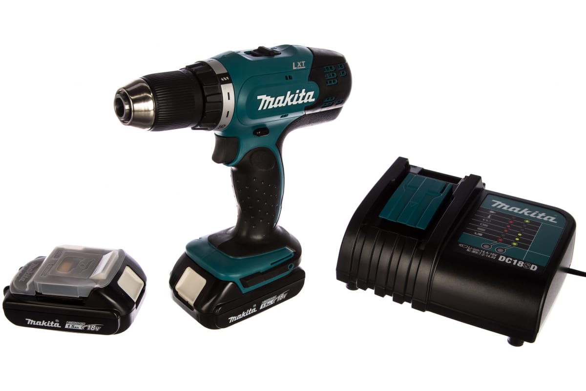 Аккумуляторная дрель-шуруповерт LXT 18 В Makita DDF453SYX4