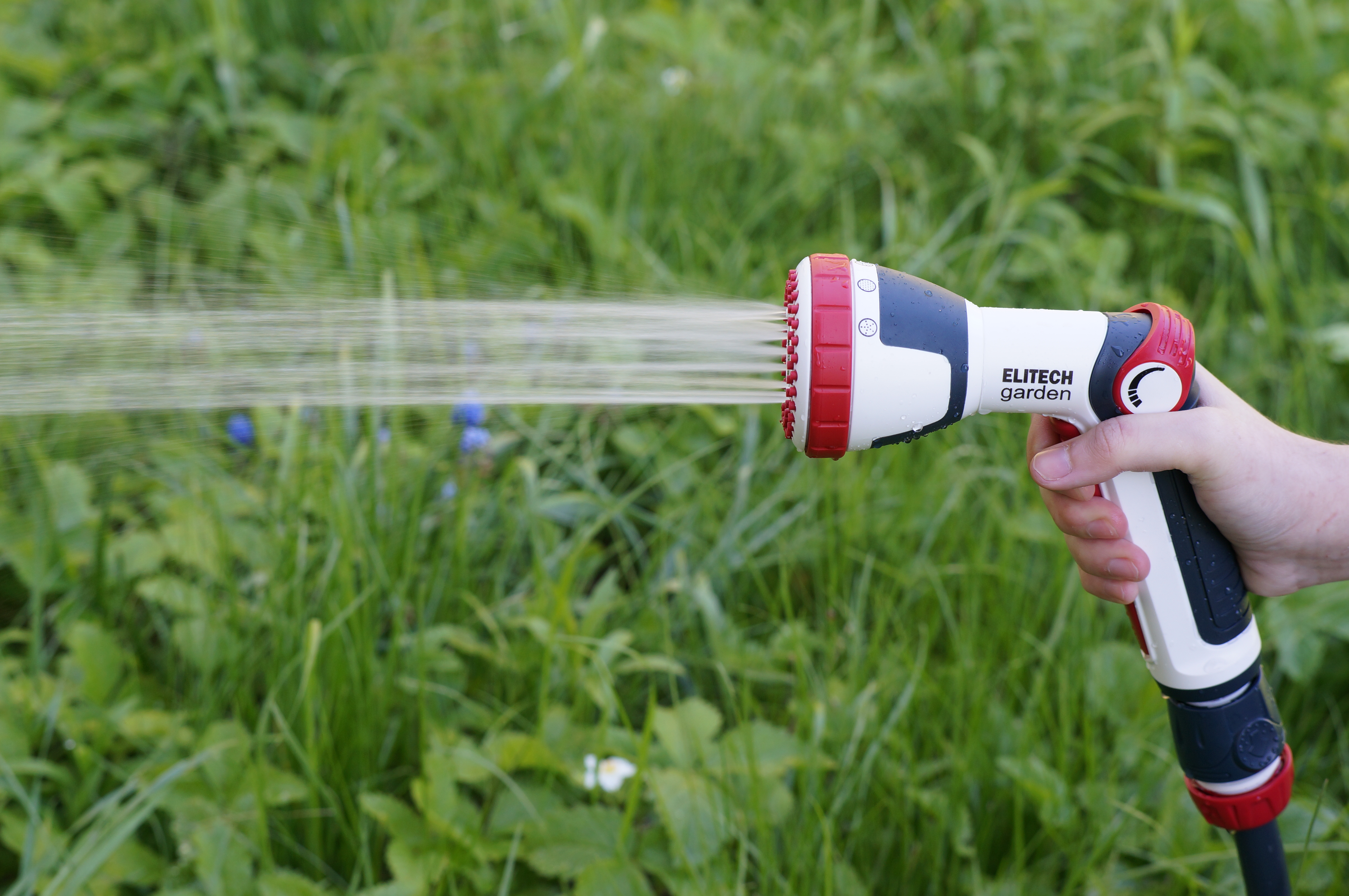 Пистолет-распылитель 4 режима пластиковый