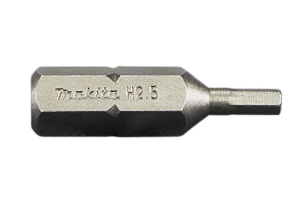 Бита HEX2.5, 25 мм, C-form, 3 шт Makita B-23684 Бита HEX2.5, 25 мм, C-form, 3 шт Makita B-23684