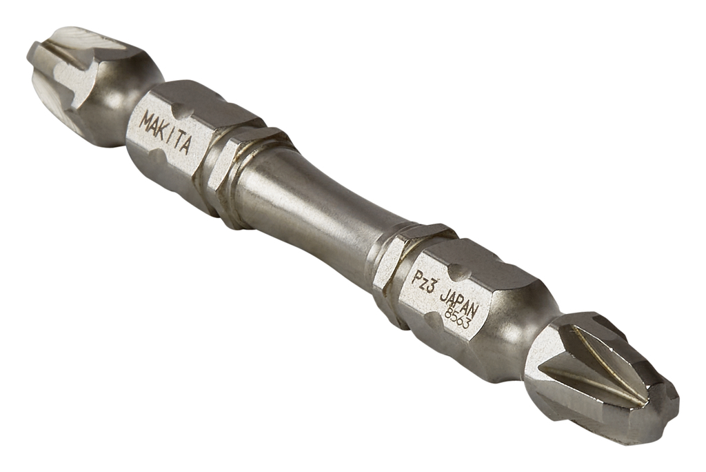 Биты двусторонние Silver Torsion PZ3, 65 мм, E-form (MZ), 3 шт Makita B-20725
