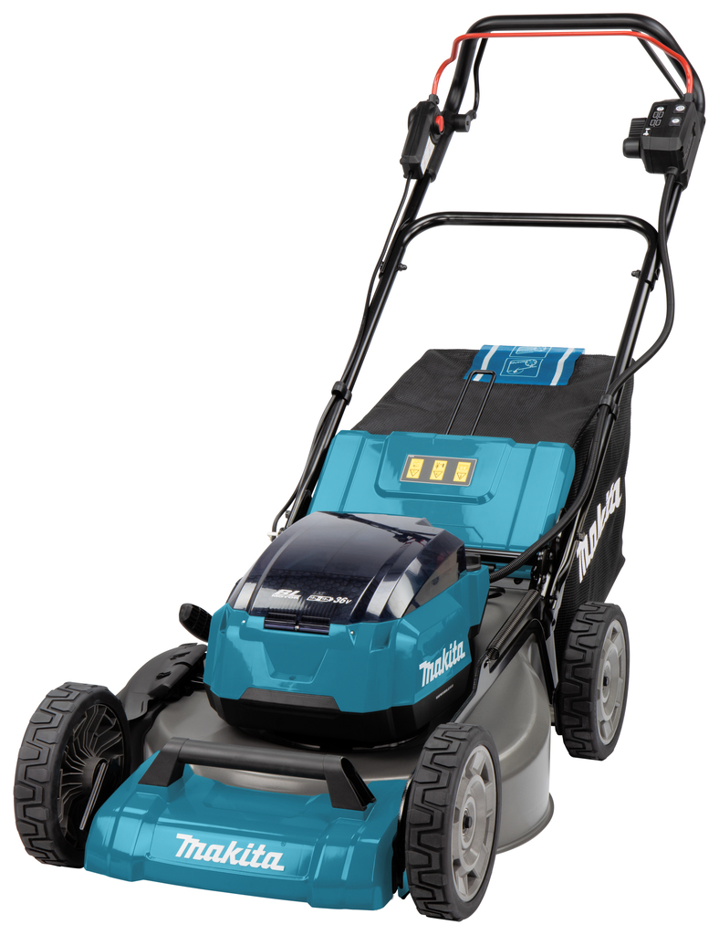 Газонокосилка Makita DLM532Z + BL1850B - 2 шт. + DC18RD — DLM532Z-PROMO