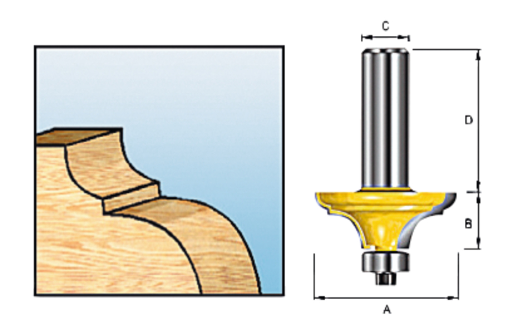 Фреза классическая 38.1х14.38х8х32х2Т Makita D-11623
