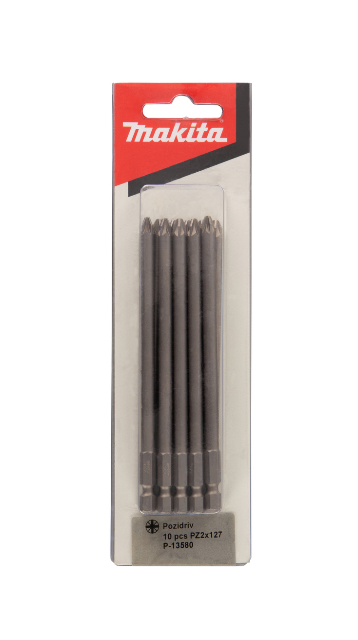 Бита PZ2, 127 мм, C-form, 10 шт Makita P-13580