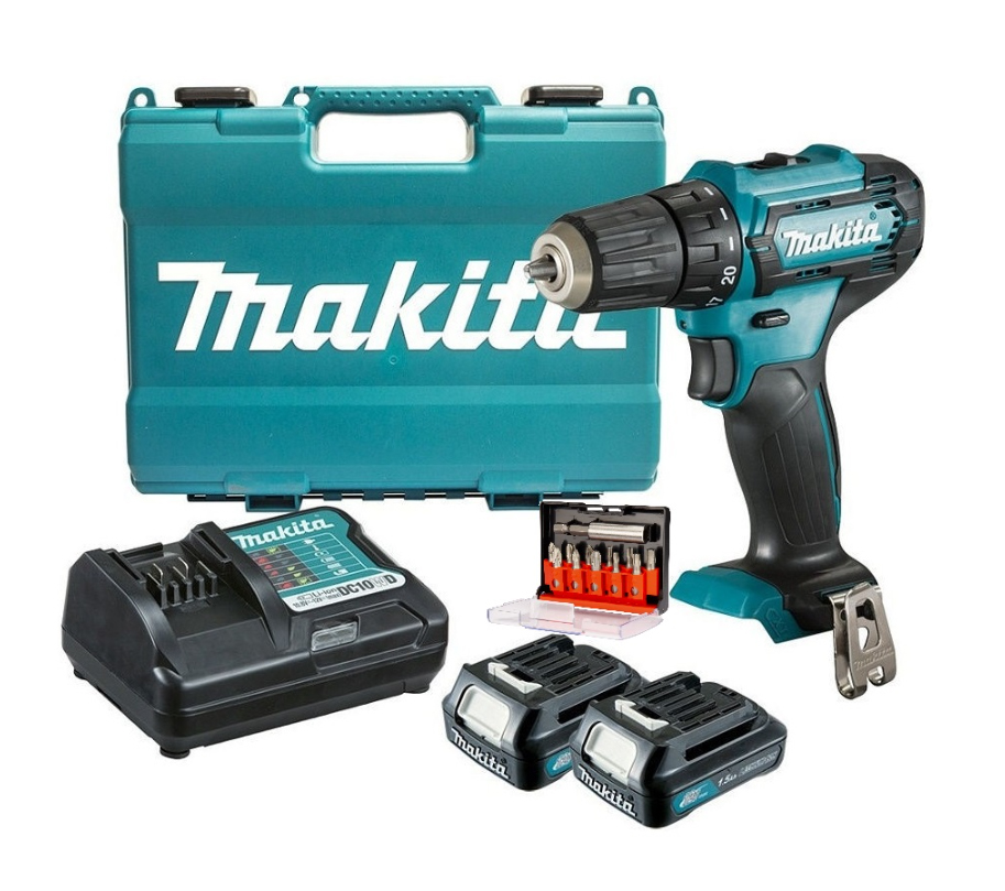 Аккумуляторная дрель-шуруповерт CXT 12 В Makita DF333DYX14