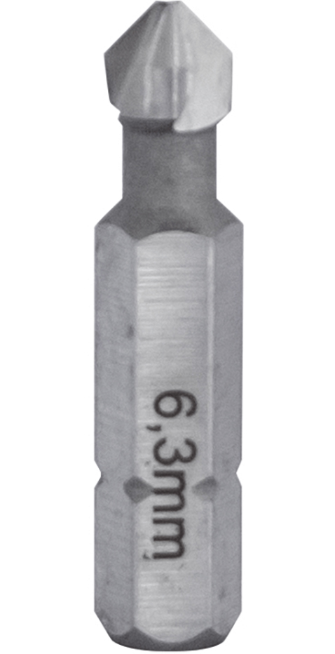 Зенковка глубокого погружения HSS 90° 6,3х5x31мм, 1/4" C-form Makita D-38978