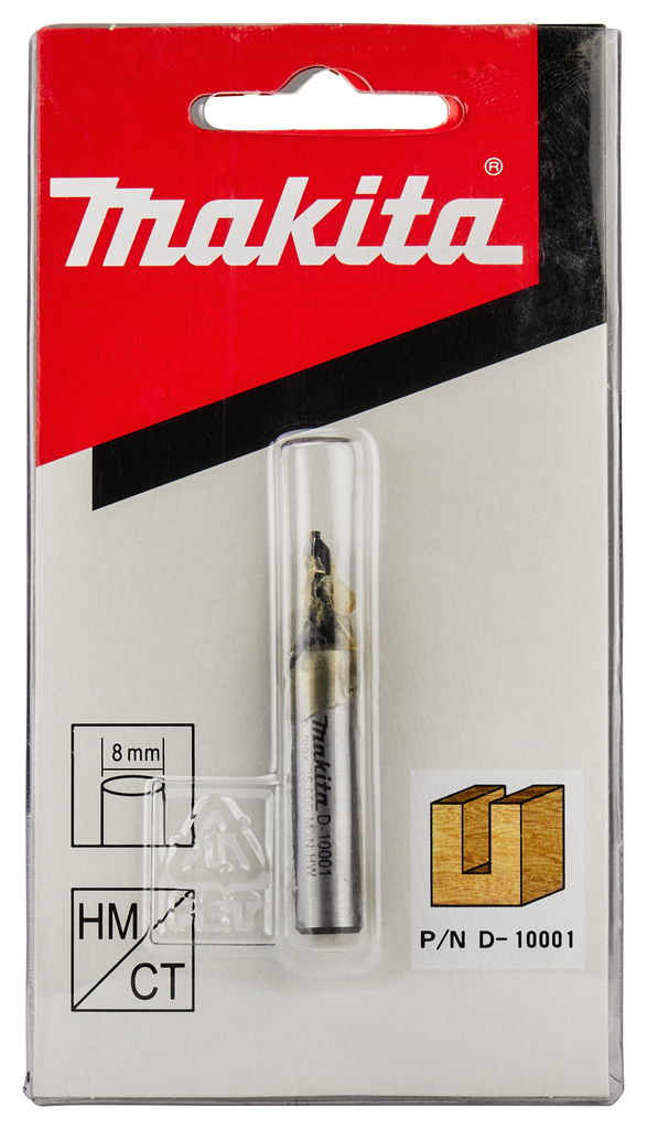 Фреза пазовая 3x8x8x32x1T Makita D-10001