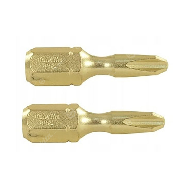 Бита Impact Gold Slim PH2, 25 мм, C-form, 2 шт Makita B-62337 Бита Impact Gold Slim PH2, 25 мм, C-form, 2 шт Makita B-62337