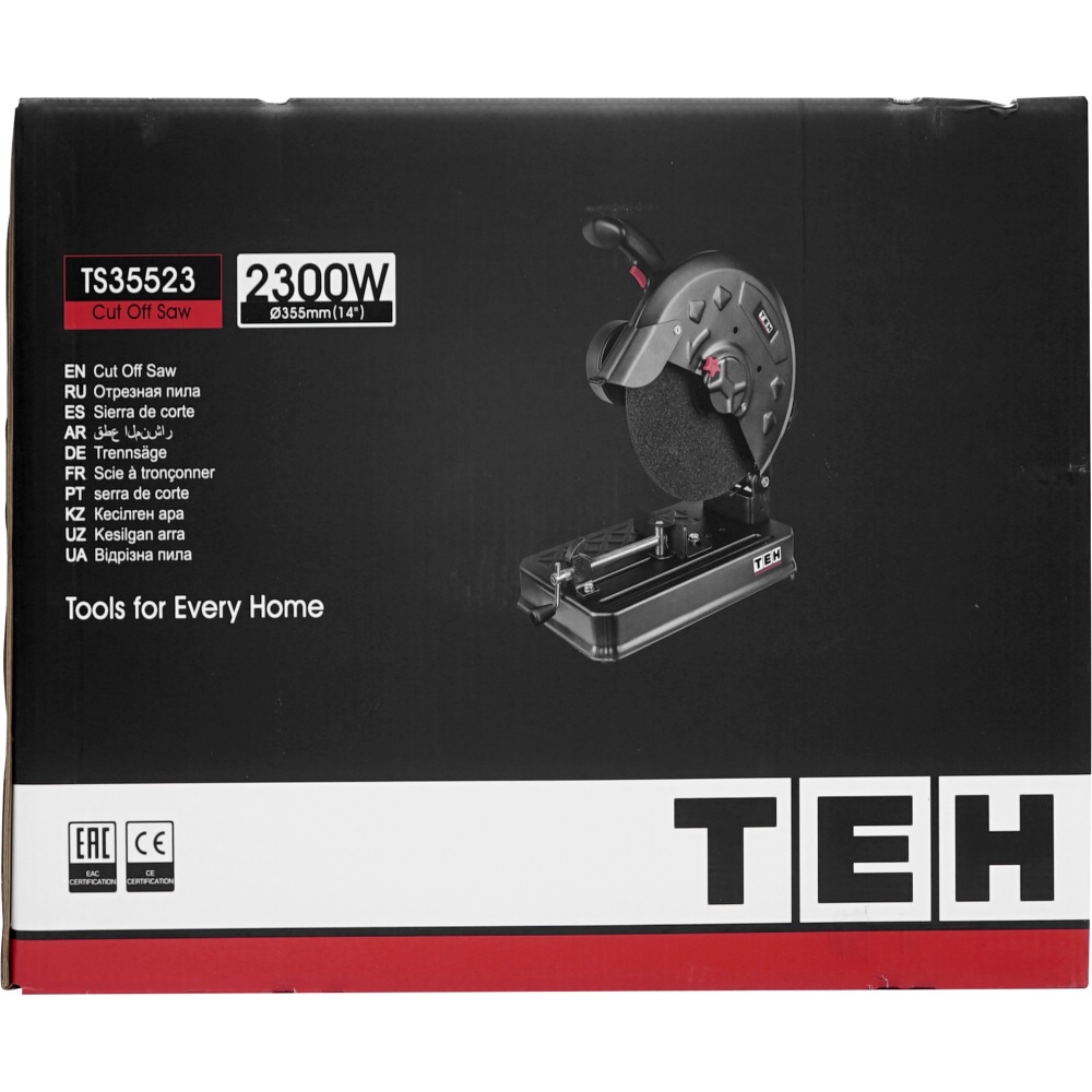 Пила монтажная по металлу 355мм TEH TS35523
