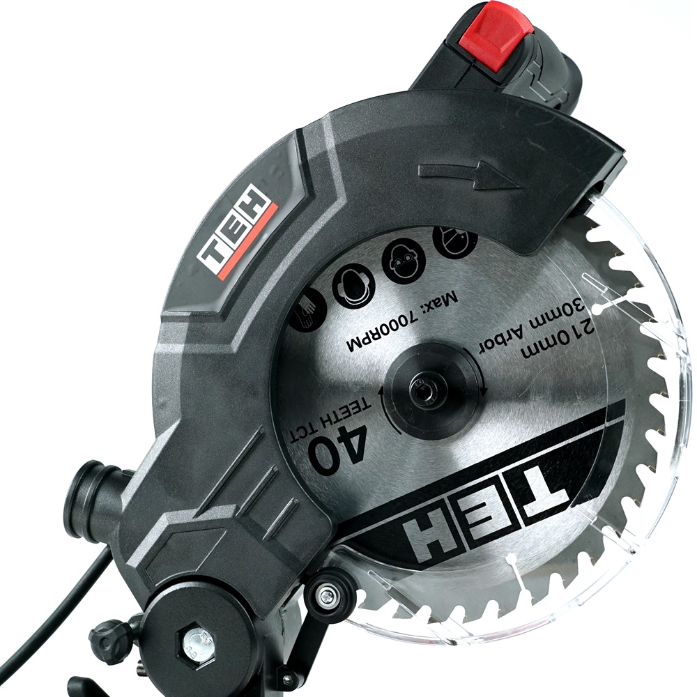 Пила торцовочная 210мм TEH TMS21015