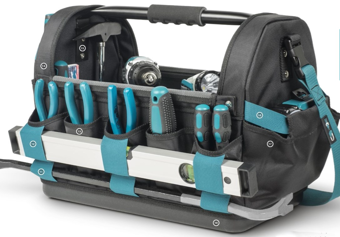 Текстильная сумка-ящик с открытым верхом Makita P-72001