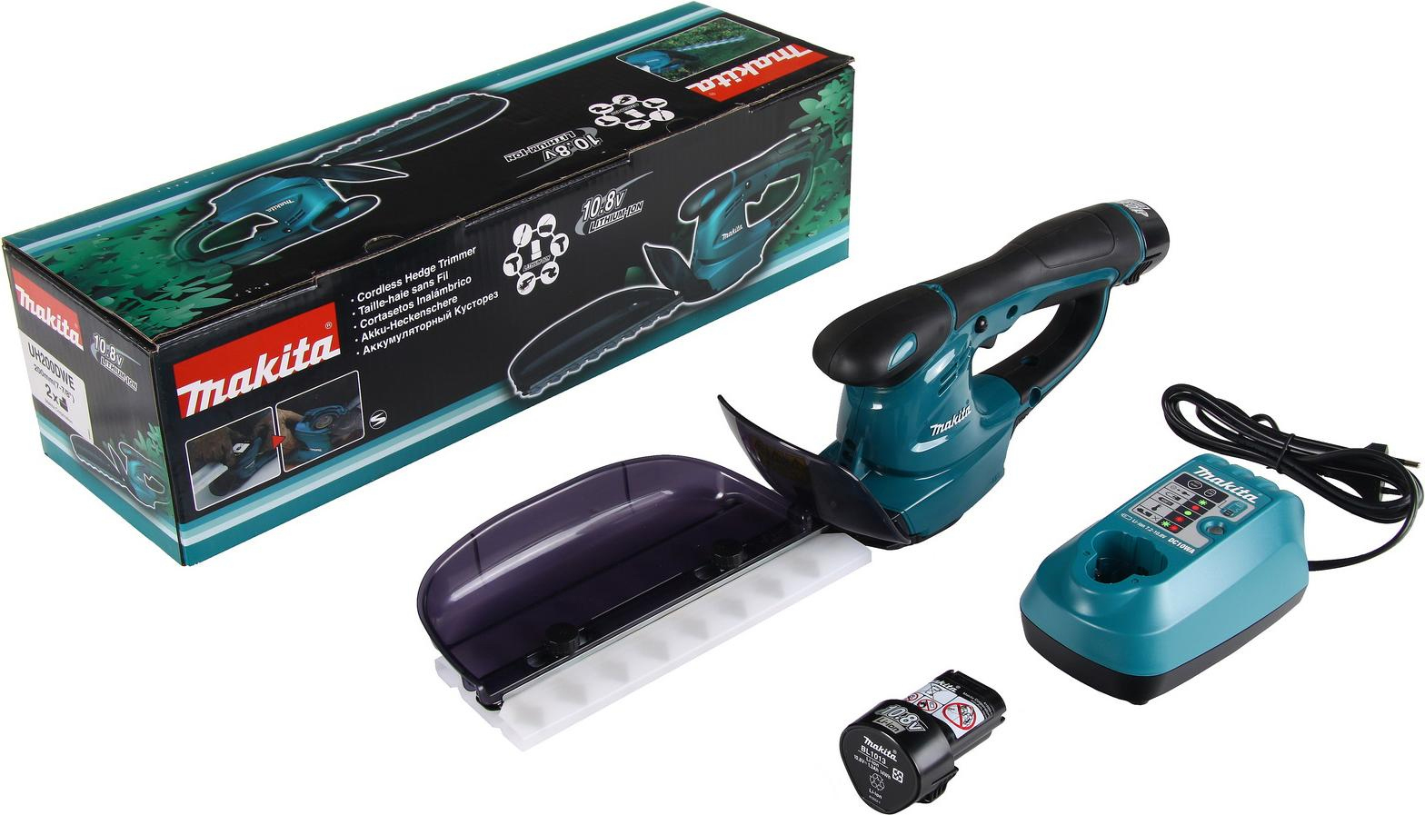 Аккумуляторные ножницы для травы и кустарников Makita UH200DWE