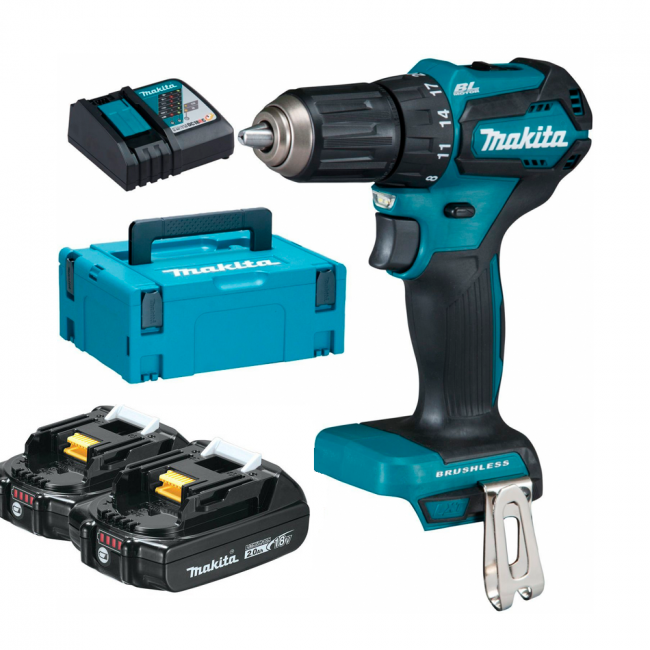 Аккумуляторная дрель-шуруповерт LXT 18 В Makita DDF485RAJ