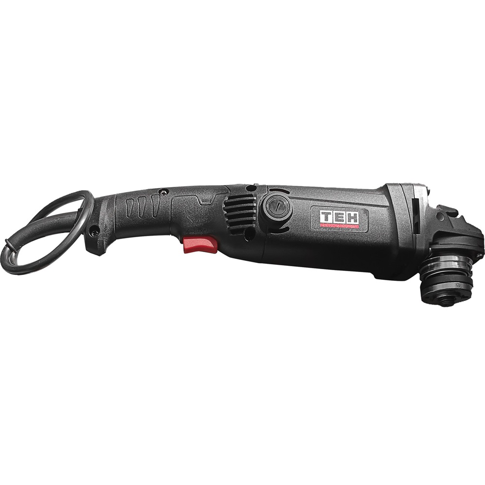 УШМ с регулировкой оборотов, длинная рукоятка 125мм TEH TG12511V