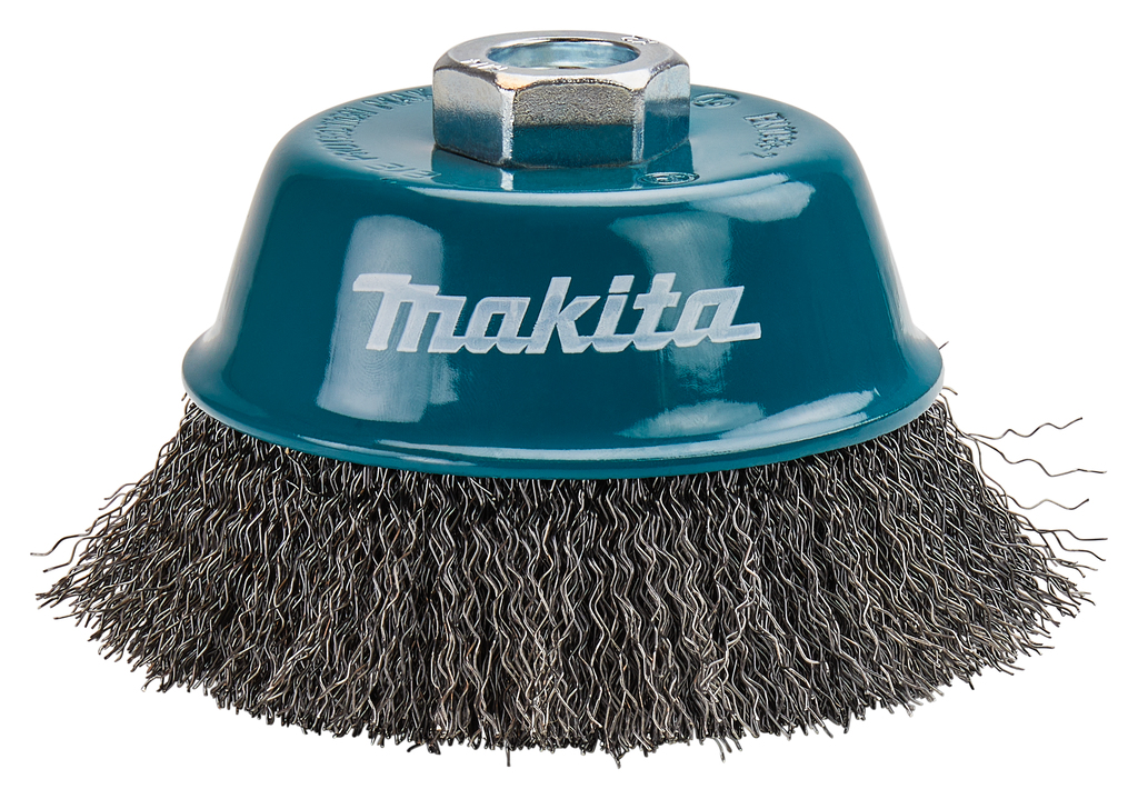 Щетка проволочная чашечная (100 мм, толщина проволоки 0,3 мм, M14х2) Makita D-29284 Щетка проволочная чашечная (100 мм, толщина проволоки 0,3 мм, M14х2) Makita D-29284