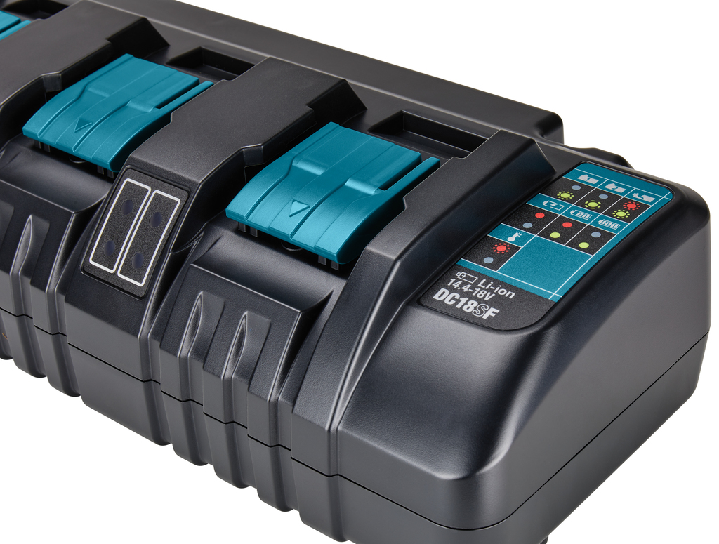 Зарядное устройство DC18SF четырехпортовое (Li-Ion, 14,4-18 В) Makita 196426-3