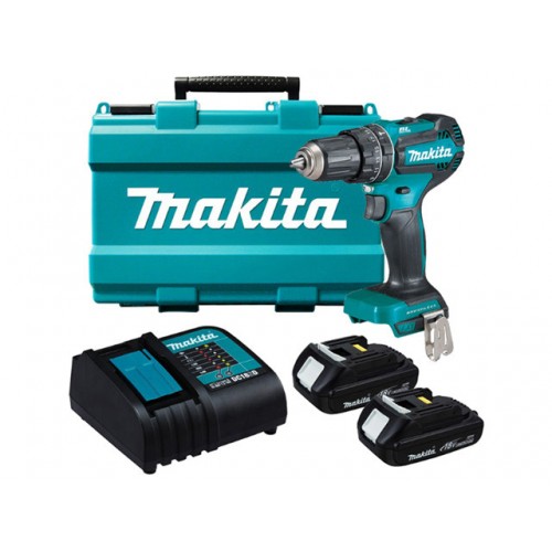 Аккумуляторная ударная дрель-шуруповерт LXT 18 В Makita DHP483SYE