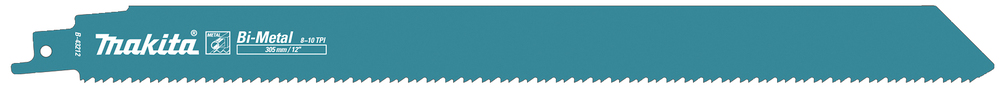 Сабельная пилка для металла 305x1,1x8+10TPI, 5 шт Makita B-43212 Сабельная пилка для металла 305x1,1x8+10TPI, 5 шт Makita B-43212