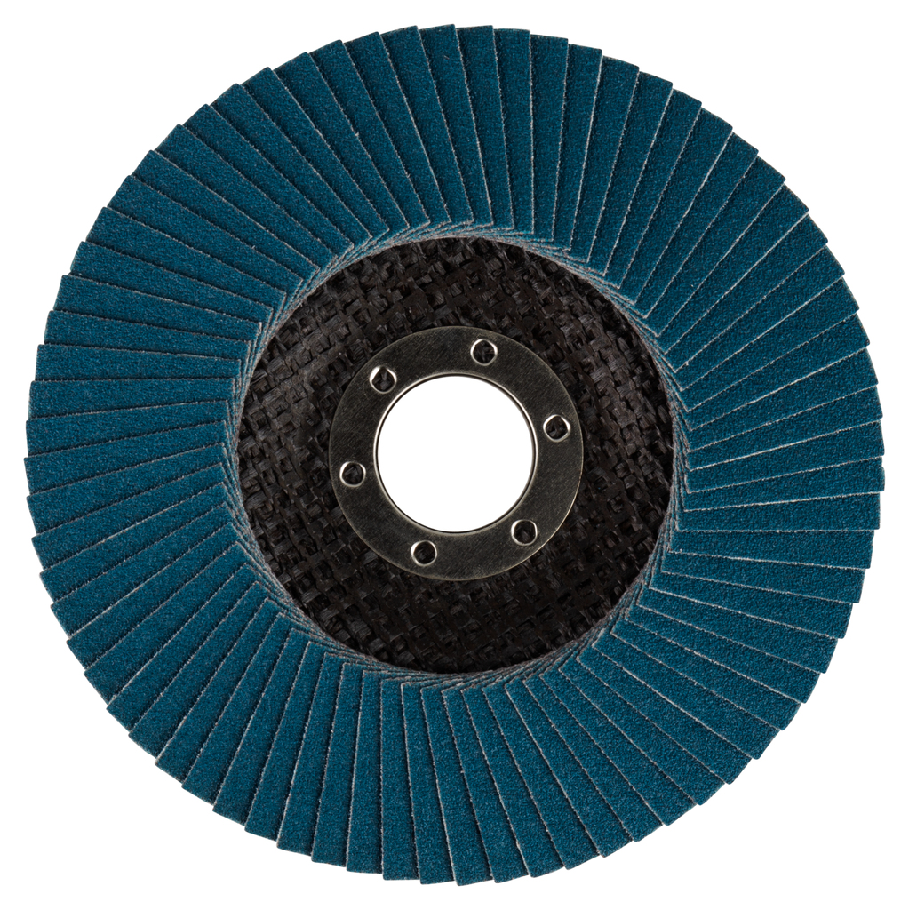 Лепестковый шлифовальный диск Z80, 125 мм, стекловолокно, угловой Makita D-27501