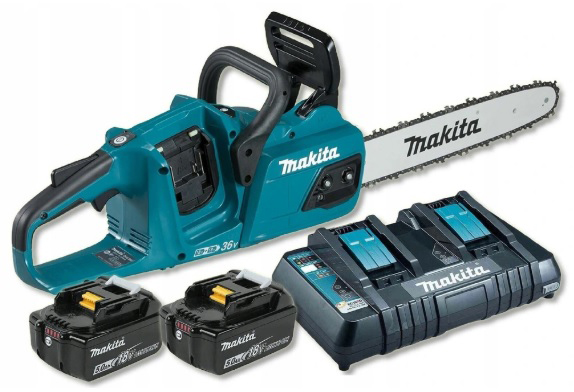 Аккумуляторная цепная пила 18 В LXT в полном комплекте Makita DUC355PT2