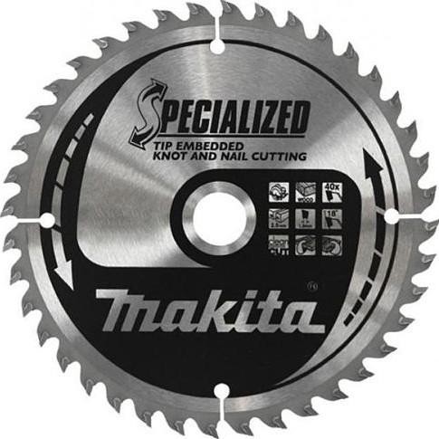 Пильный диск для демонтажа 185X30X1.25X40T Makita B-29212