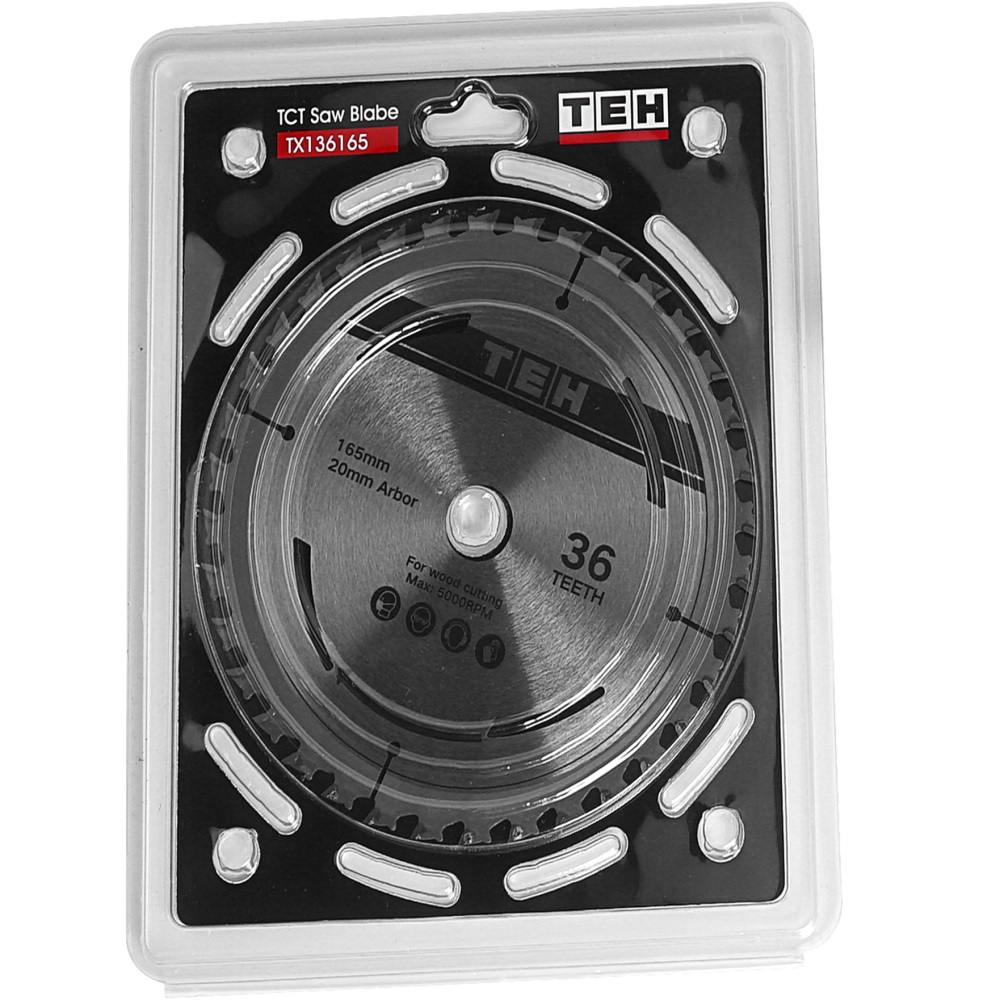 Пила дисковая аккумуляторная 20V (без АКБ и ЗУ) 165мм TEH LCS165