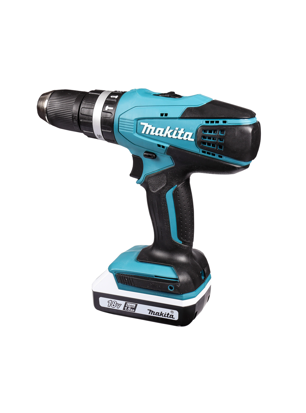 Аккумуляторная ударная дрель-шуруповерт G-Series 18 В Makita HP457DWE