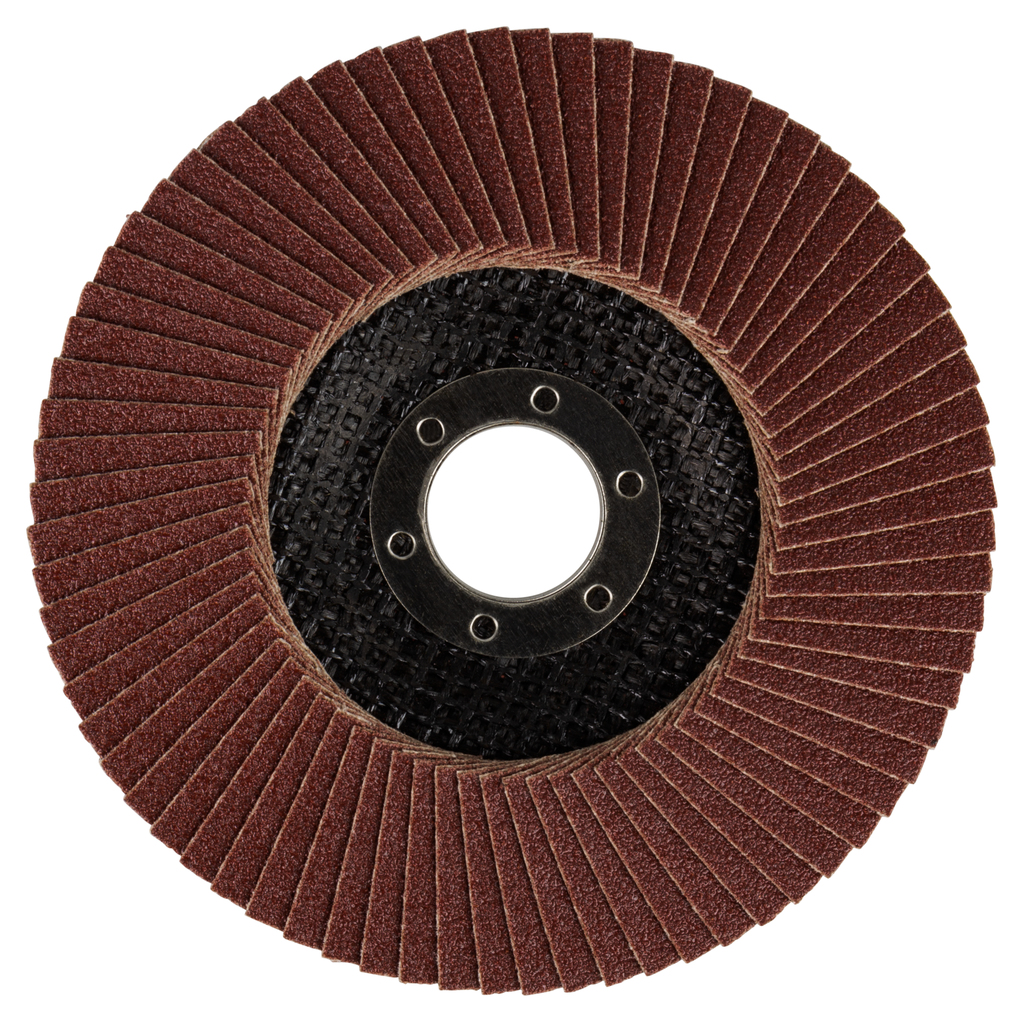 Лепестковый шлифовальный диск А60, 125 мм, стекловолокно, угловой Makita D-27090