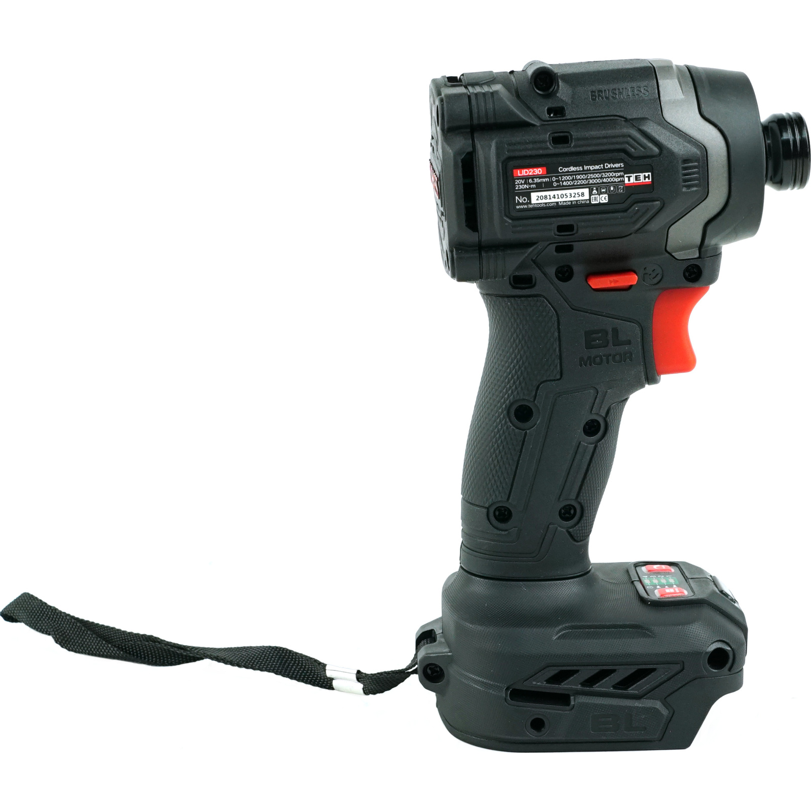 Винтоверт ударный аккумуляторный 20V TEH LID230-1B