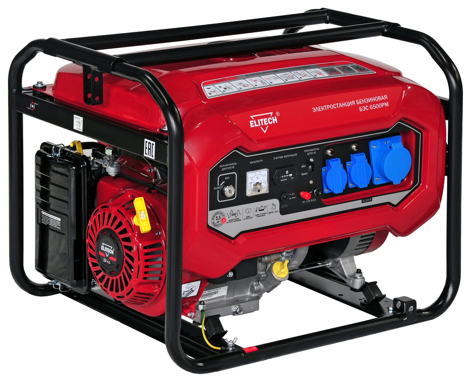 ELITECH БЭС 6500РМ (Генератор бензиновый) 181320