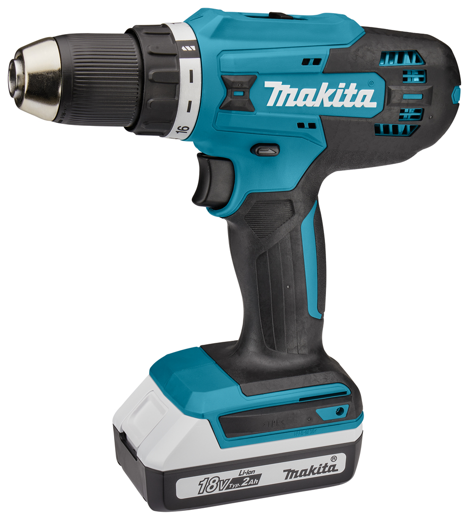 Аккумуляторная дрель-шуруповерт G-Series 18 В Makita DF488DWAE