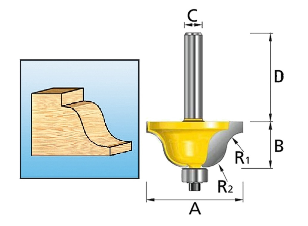 Фреза рифленая 31.8х14.28х8х32х2Т Makita D-11695