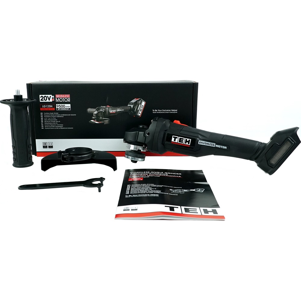 УШМ аккумуляторная 20V (без АКБ и ЗУ) 125мм TEH LG125N