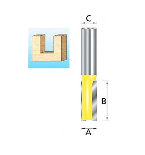 Фреза пазовая 24x20x8x32x2T Makita D-10154