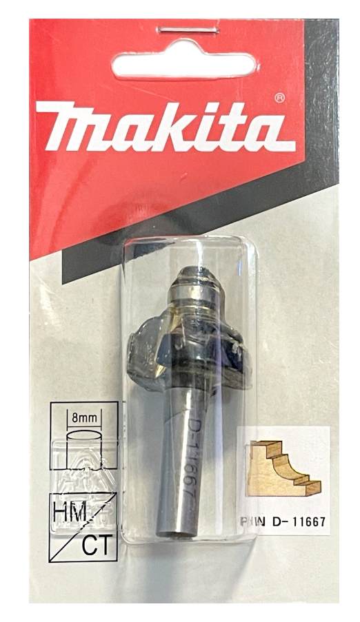 Фреза кромочная 25.4х12.7х8х32х2Т Makita D-11667 Фреза кромочная 25.4х12.7х8х32х2Т Makita D-11667