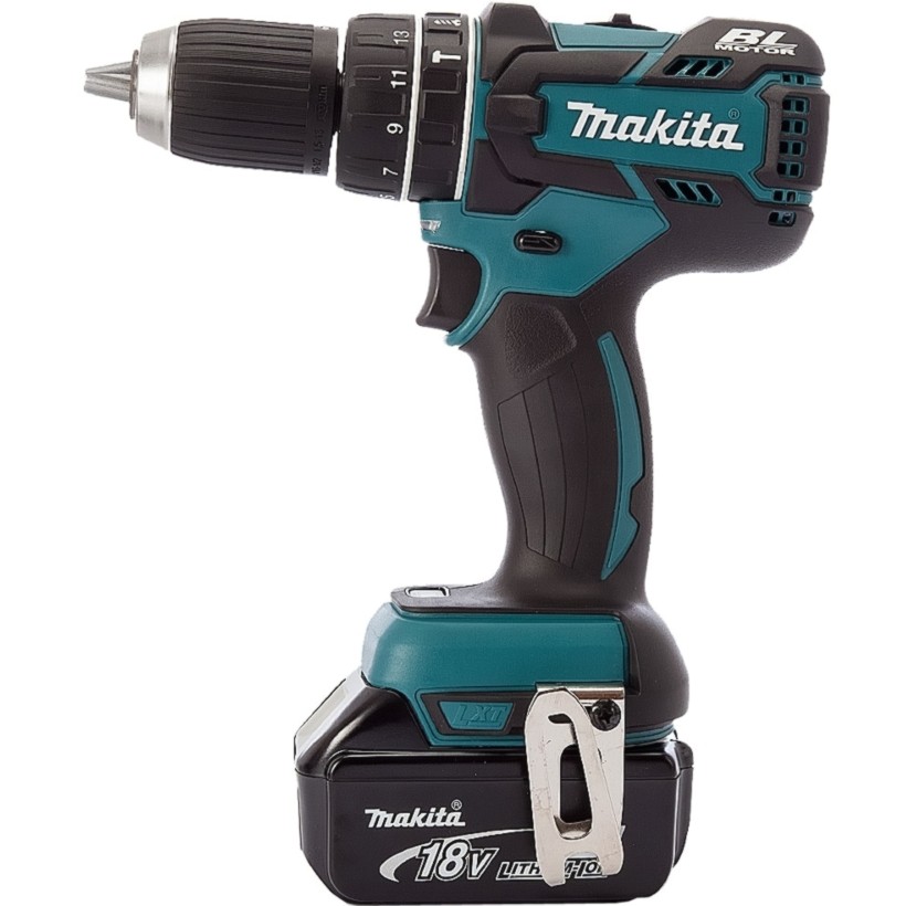 Аккумуляторная ударная дрель-шуруповерт LXT 18 В Makita DHP480RME