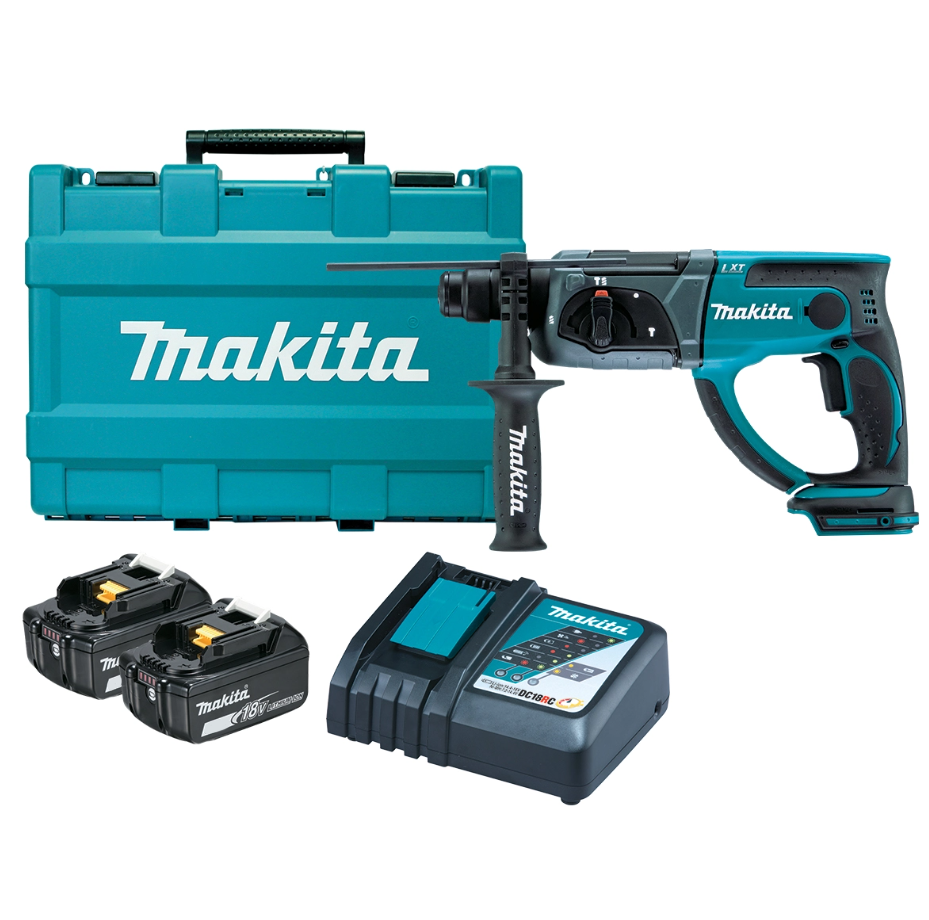 Аккумуляторный перфоратор LXT 18 В Makita DHR202RME Аккумуляторный перфоратор LXT 18 В Makita DHR202RME