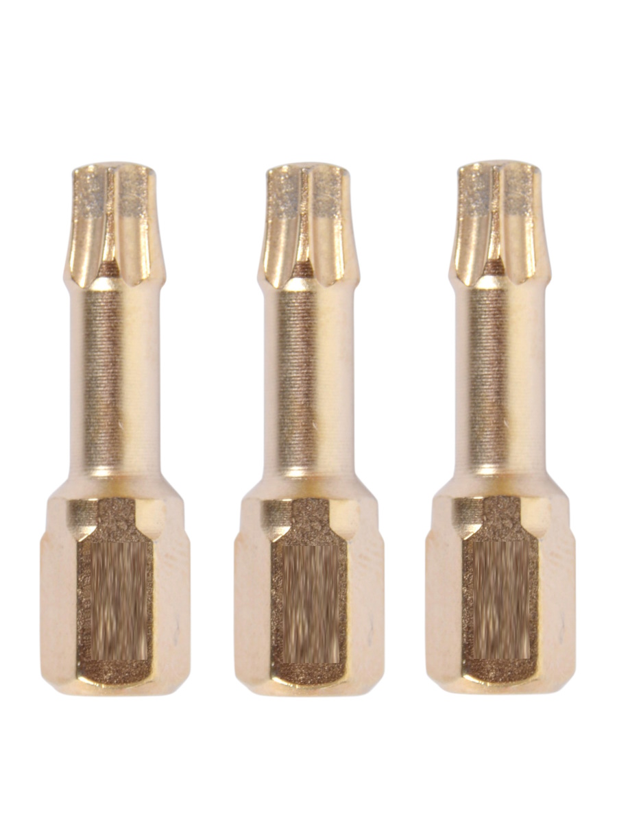 Бита алмазная T10, 25 мм, C-form, 3 шт Makita P-38691