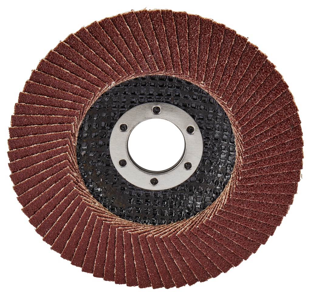 Лепестковый шлифовальный диск А60, 115 мм, стекловолокно, плоский Makita D-27246