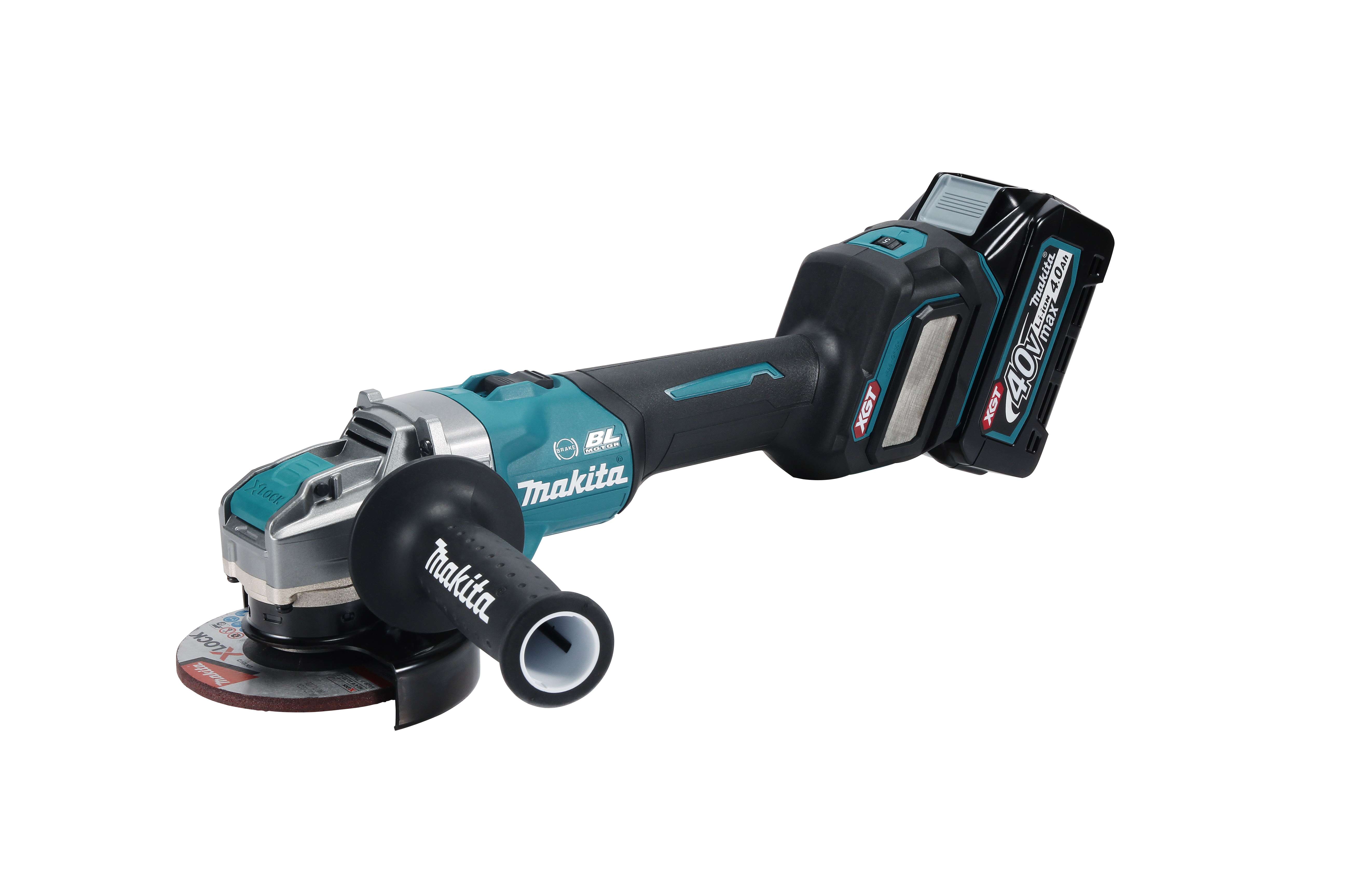 Машина шлифовальная угловая аккумуляторная XGT BL 40В — GA040GZ01