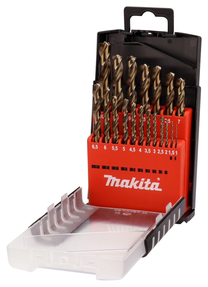 Набор сверл по металлу HSS M-force 19 шт Makita D-29876