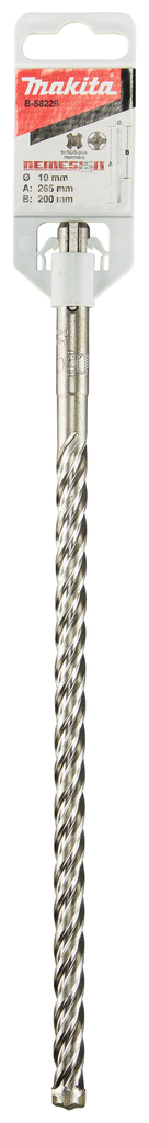Бур SDS-plus Nemesis II 10x265 Solid Makita B-58229